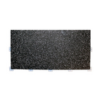 GymGear 30mm Premium Black Rubber Tile (1m x 0.5m / Grey Fleck)