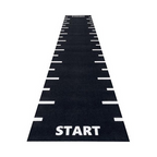 GymGear Black, Green and Red Sprint Track (Start, Finish & 0.5 Meter Line Markings)