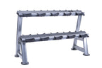 JORDAN 5 Pair Dumbbell Rack 5 Pair, 2 Tier.