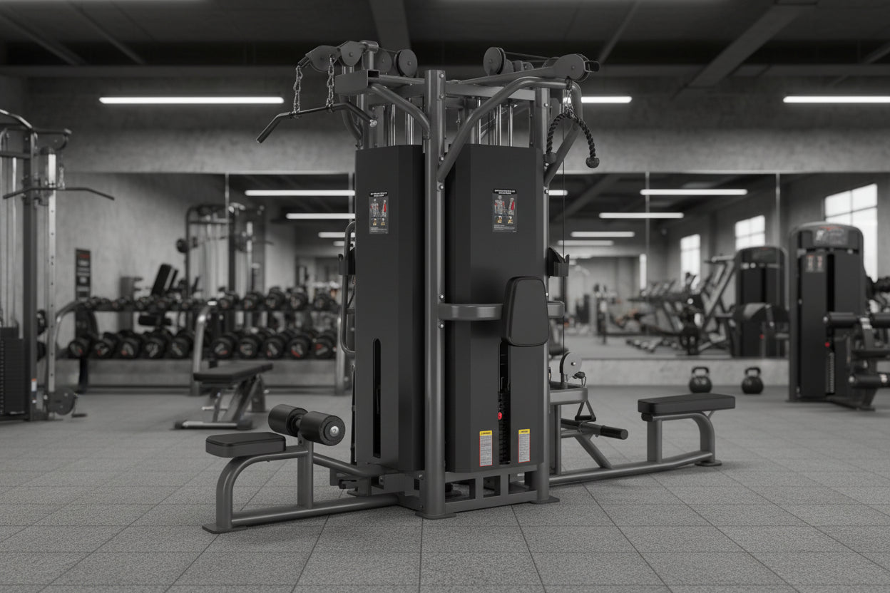 Attack Fitness 4 Station Lat Pull/Low Row/Tricep