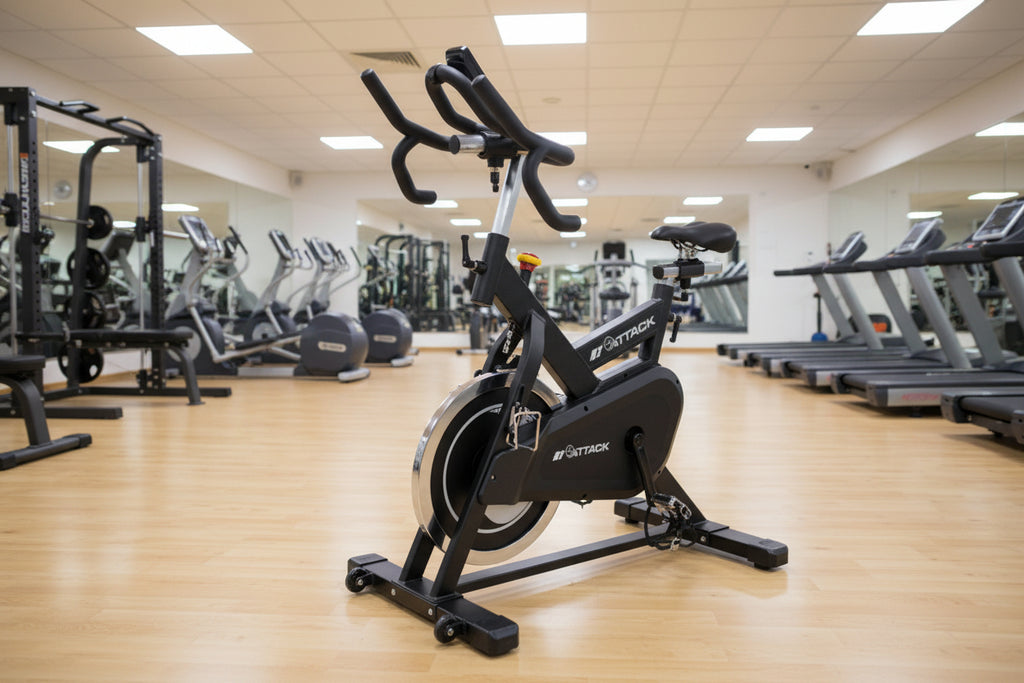 Attack Fitness Spin Attack B1 Indoor Cycle With Console.
