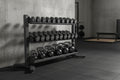 Escape Fitness Kettlebell and Dumbbell Rack.