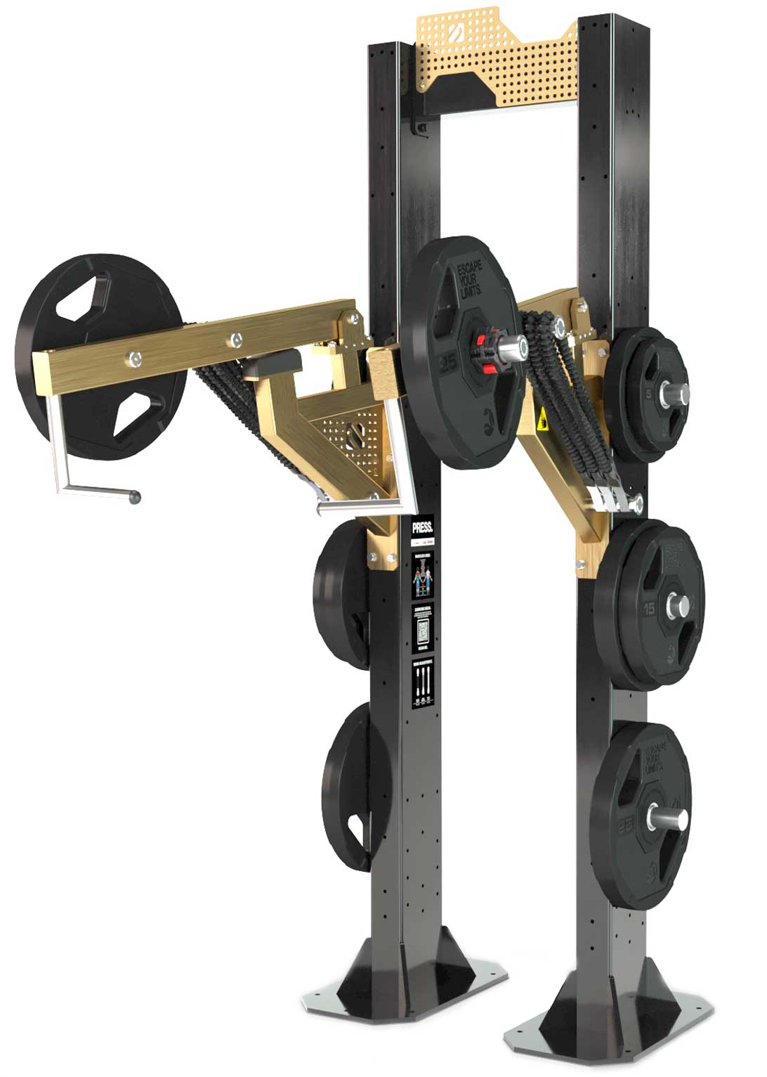 Escape Fitness Octagon LOAD Press Station