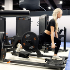 Booty Builder Plate-Loaded Reverse Lunge Machine