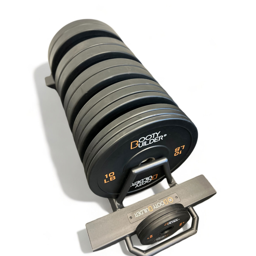 Booty Builder Rolling Bumper Plate Storage