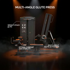 Booty Builder Selectorised Multi-Angle Glute Press Machine