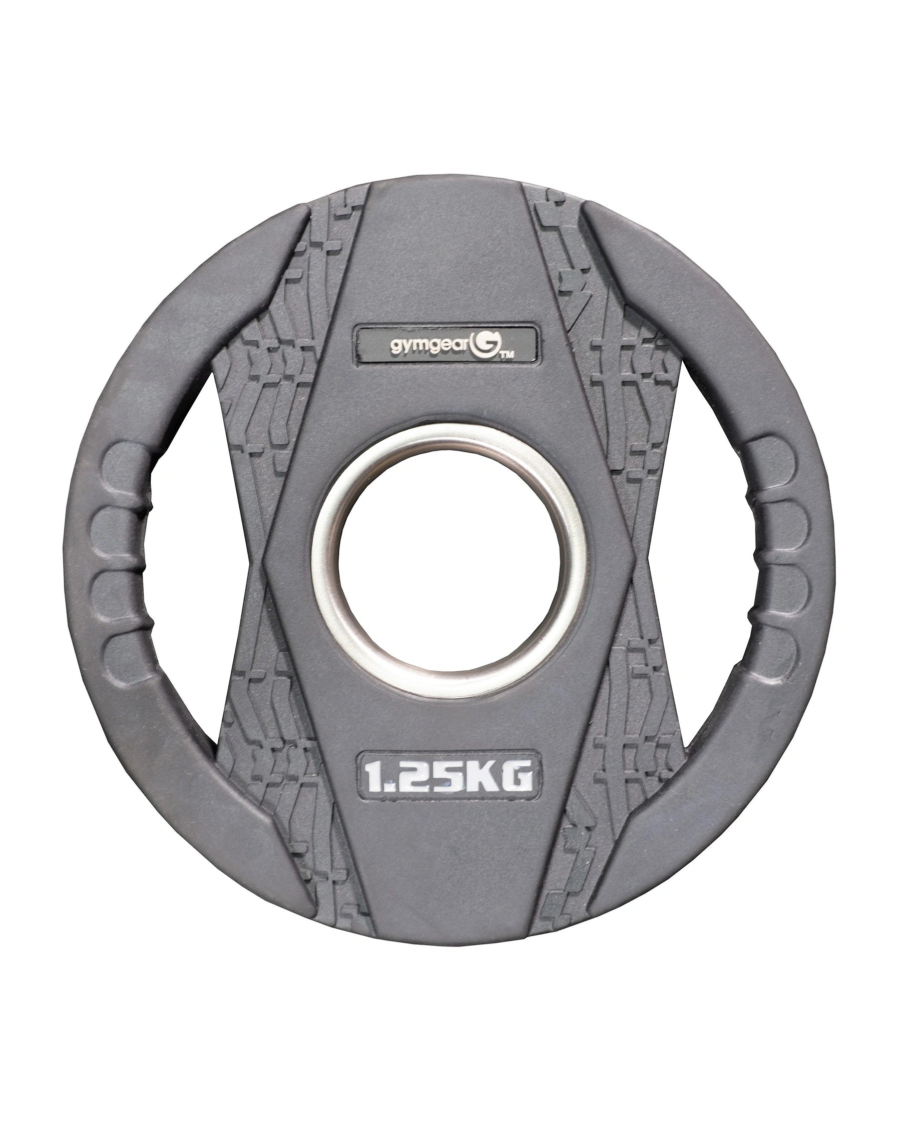 GymGear Rubber Olympic Weight Plates (Dual Grip)
