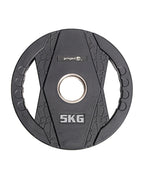 GymGear Rubber Olympic Weight Plates (Dual Grip)