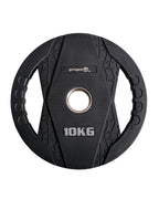 GymGear Rubber Olympic Weight Plates (Dual Grip)