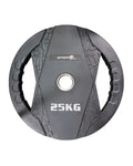 GymGear Rubber Olympic Weight Plates (Dual Grip)