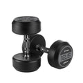 JORDAN Rubber Dumbbells - Up to 50kg (Grey)