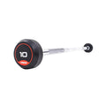 JORDAN Rubber Barbells - Straight Bar (Red)