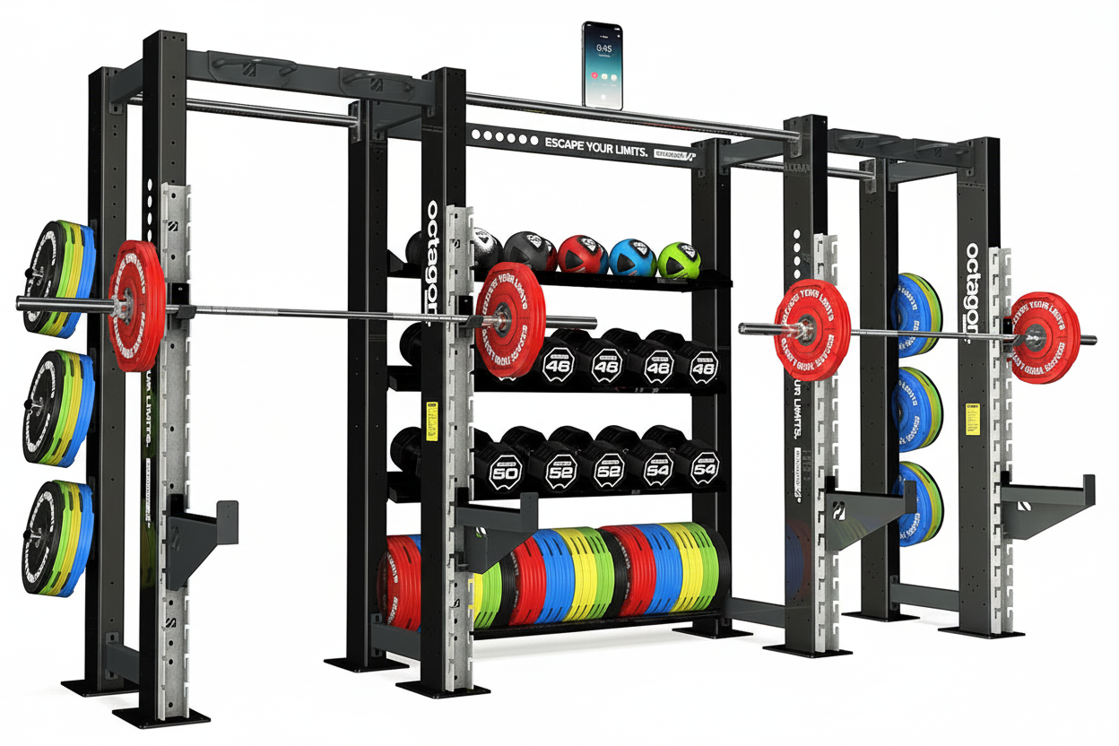 Escape Fitness Octagon Squat Fames