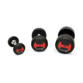 2.5kg - 30kg Rubber Dumbbells Set