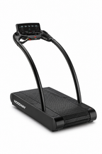 Woodway 4Front treadmill with QuickSet display on a white background
