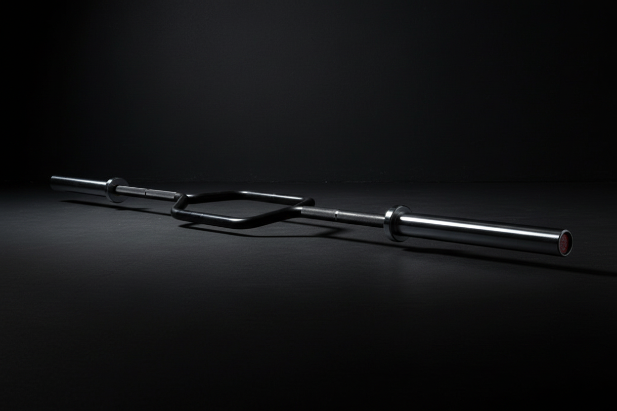 JORDAN Olympic Cambered Bar 7ft — cambered curve detail