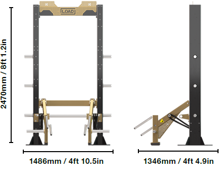Escape Fitness Octagon LOAD Lift Station