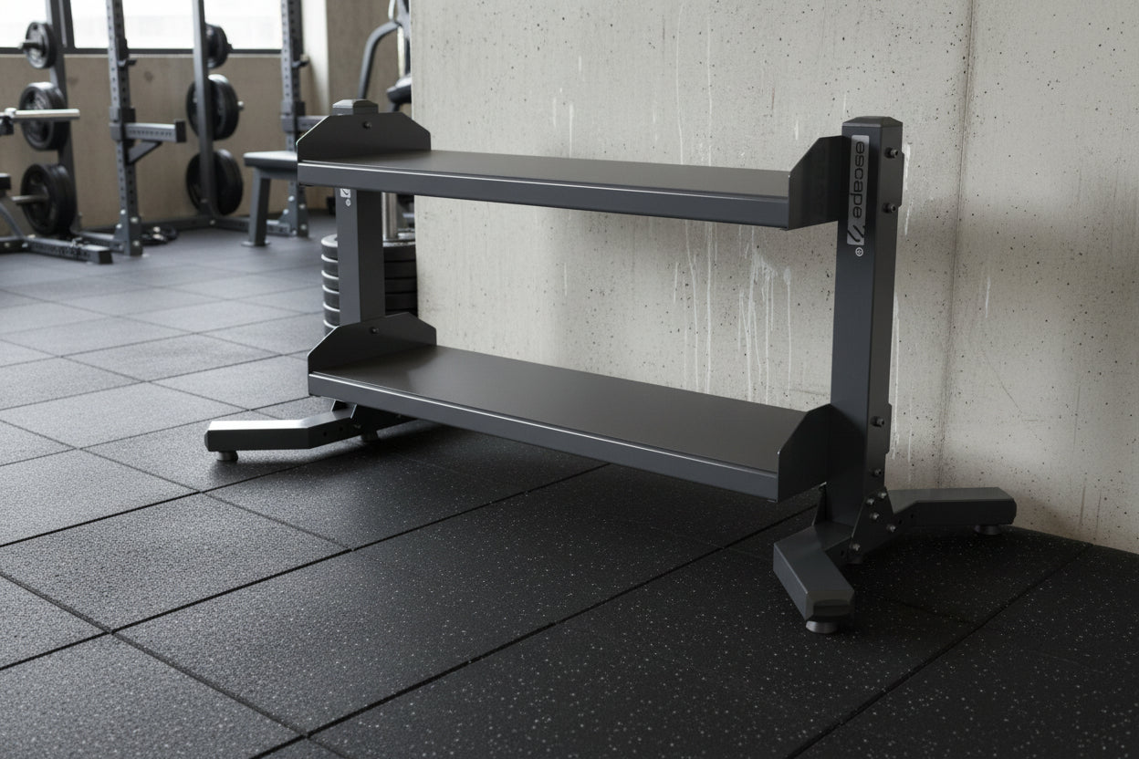 Escape Fitness Studio Vinyl Kettlebells