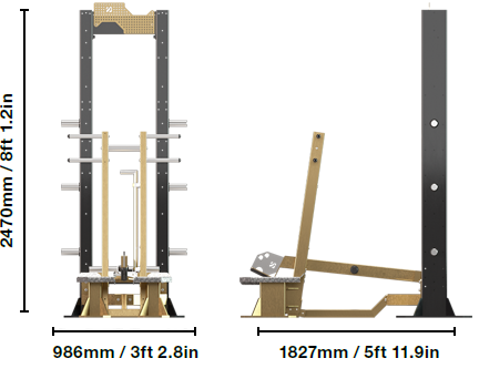 Escape Fitness Octagon LOAD Squat Station
